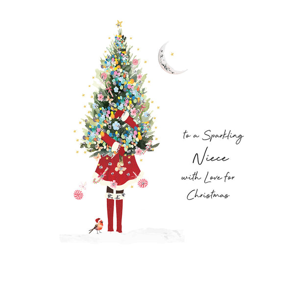 To a Sparkling Niece with Love for Christmas