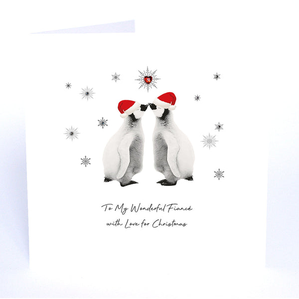 To My Wonderful Fiancé with Love for Christmas