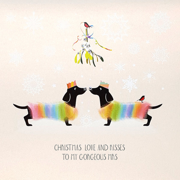 Christmas Love and Kisses to My Gorgeous Mrs