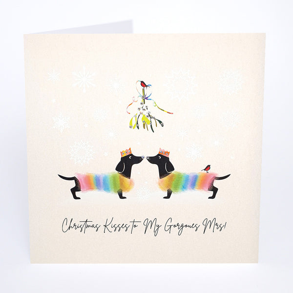 Christmas Kisses to My Gorgeous Mrs!