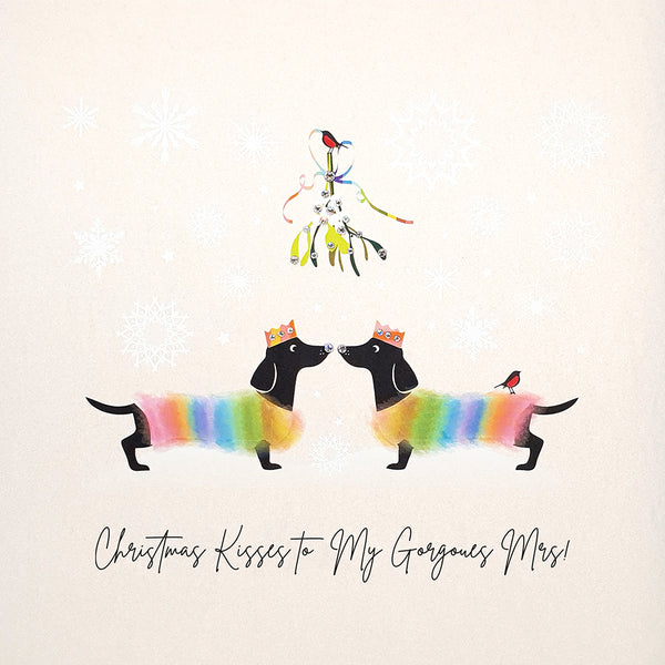 Christmas Kisses to My Gorgeous Mrs!