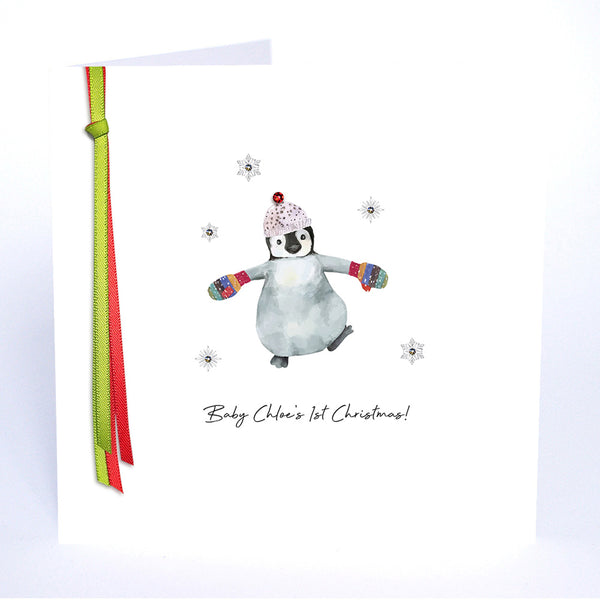PERSONALISE FOR… Baby's First Christmas (Penguin)