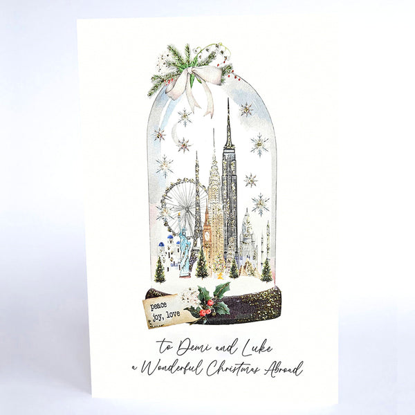 PERSONALISE FOR… a Wonderful Christmas Abroad (World Landmarks)