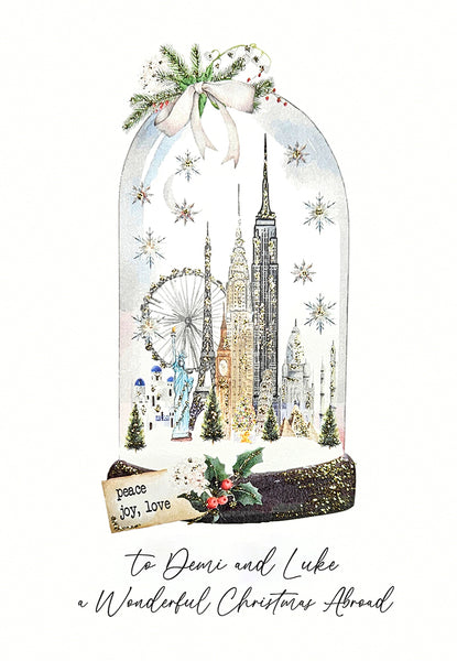 PERSONALISE FOR… a Wonderful Christmas Abroad (World Landmarks)