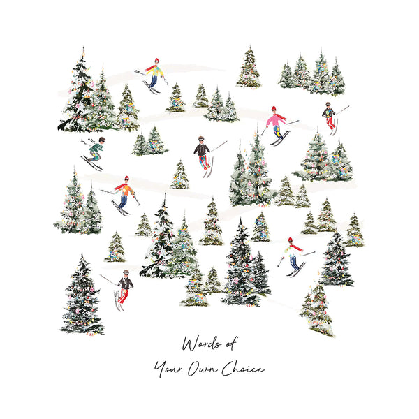 PERSONALISE FOR… Words of Your Own Choice (Skiiers)