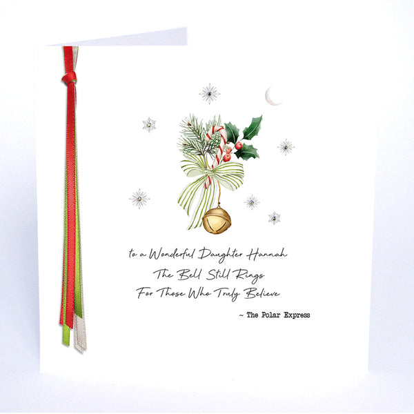 PERSONALISE FOR HER… Wonderful Daughter The Bell Still Rings...