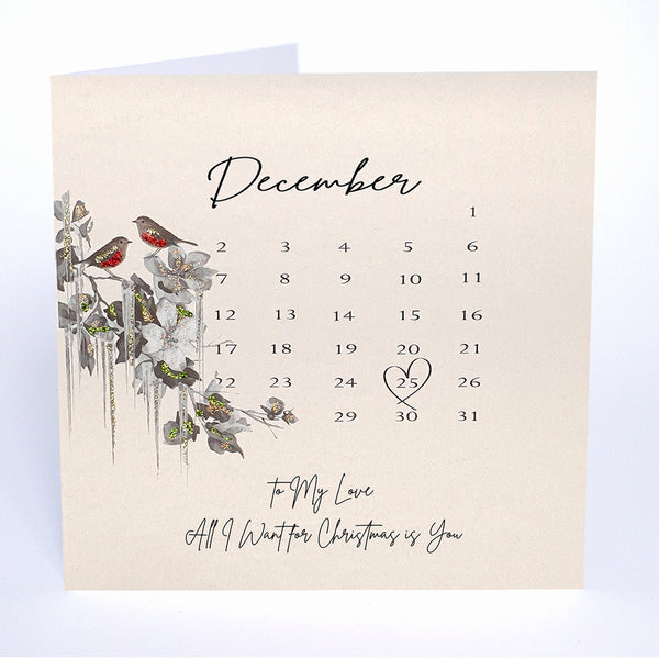 To My Love, All I Want for Christmas is You