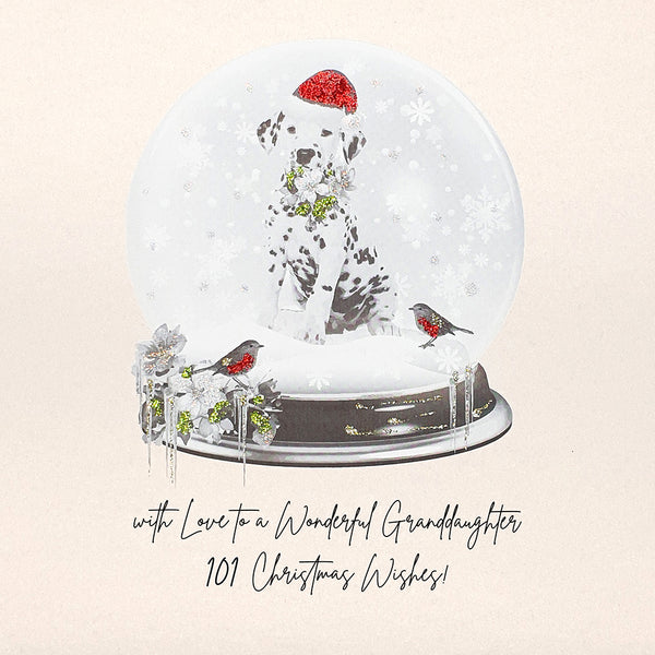 To a Wonderful Granddaughter, 101 Christmas Wishes