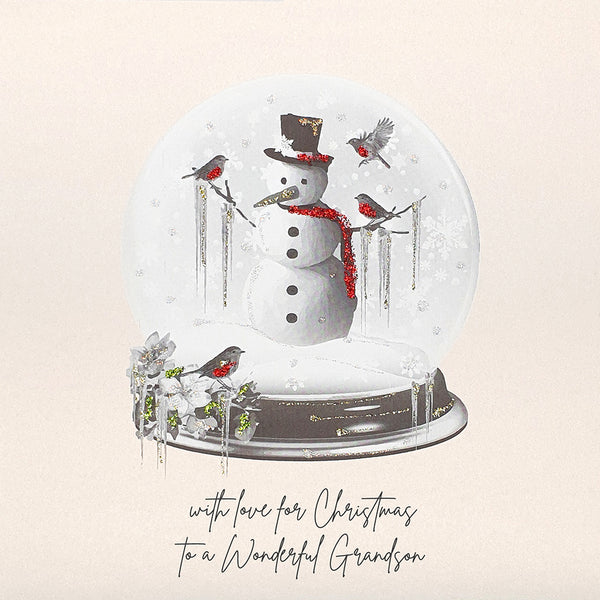 To a Wonderful Grandson, with Love for Christmas