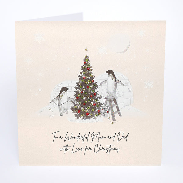 To a Wonderful Mum and Dad with Love for Christmas