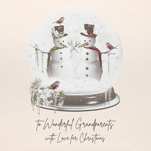 To Wonderful Grandparents with Love for Christmas