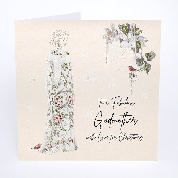 To a Fabulous Godmother with Love for Christmas