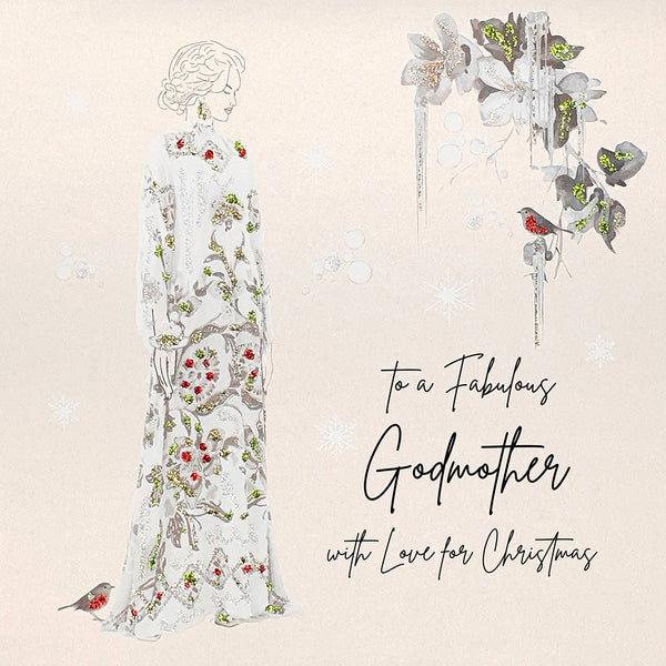 To a Fabulous Godmother with Love for Christmas