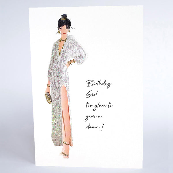 Birthday Girl Too Glam To Give A Damn!