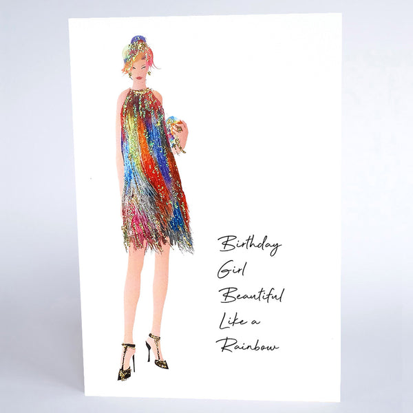 Birthday Girl Beautiful Like A Rainbow