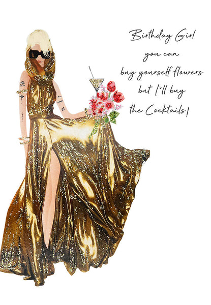 You can buy yourself Flowers