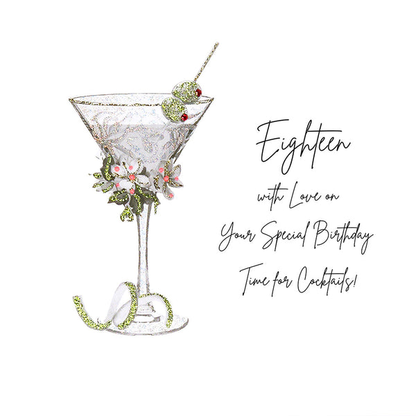 Eighteen With Love on Your Special Birthday