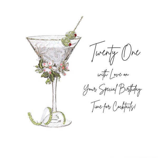 Twenty One With Love on Your Special Birthday