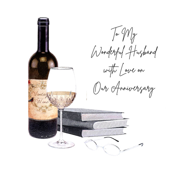 To My Wonderful Husband on Our Anniversary