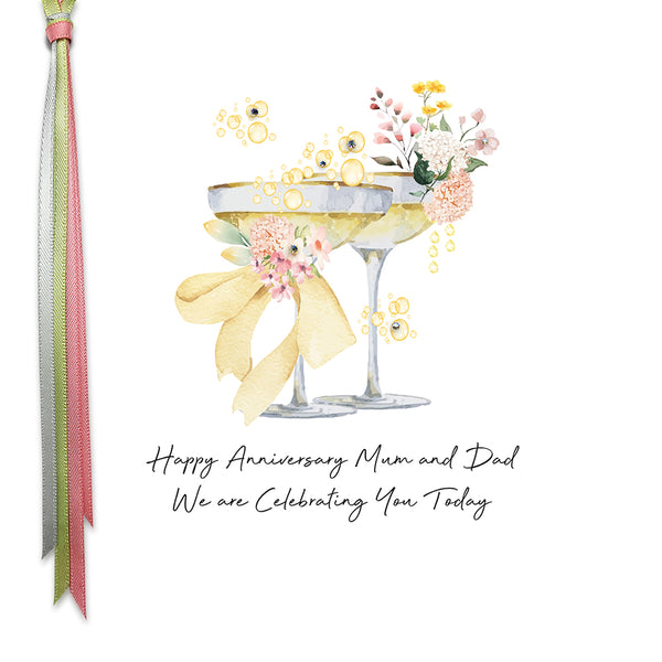 Happy Anniversary Mum and Dad We are Celebrating You Today! (Coupes)