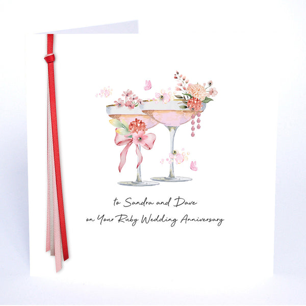 Ruby Wedding Anniversary (Coupes)