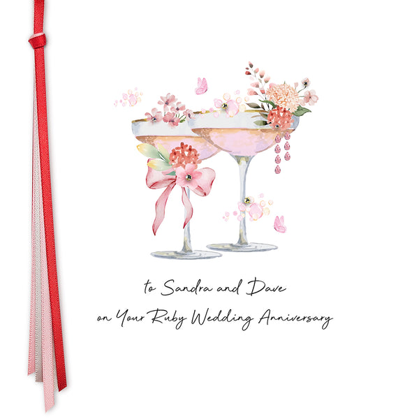 Ruby Wedding Anniversary (Coupes)