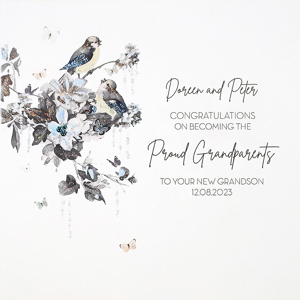 Congratulations on Proud Grandparents Five Dollar Shake