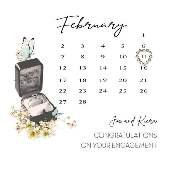 Congratulations on Your Engagement (Calendar)