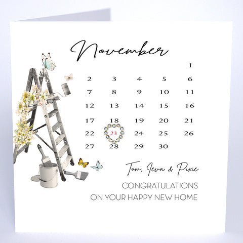 Congratulations on Your Happy New Home (Calendar)