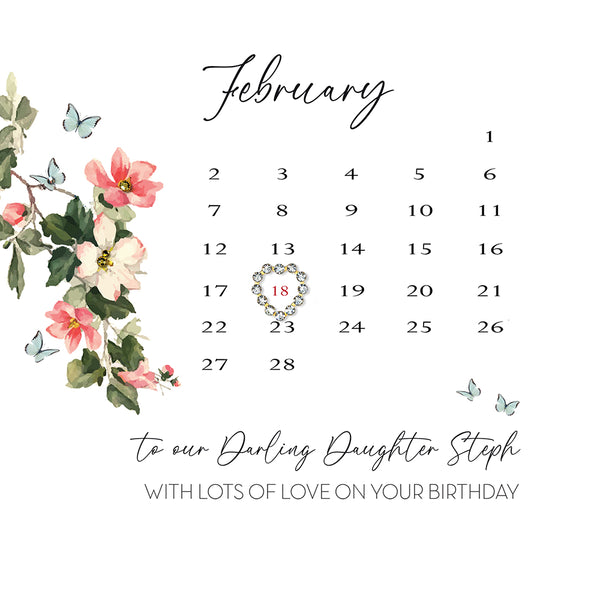 With Lots of Love on Your Birthday (Calendar)
