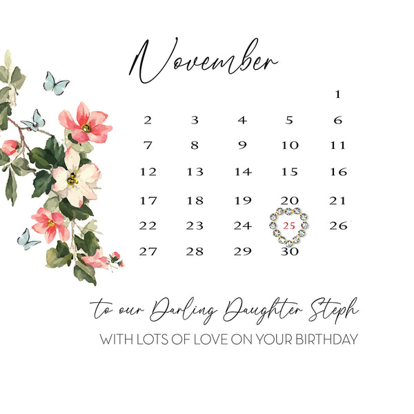 With Lots of Love on Your Birthday (Calendar)
