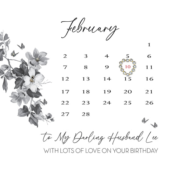With Lots of Love on Your Birthday (Calendar)