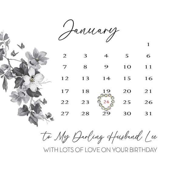 With Lots of Love on Your Birthday (Calendar)