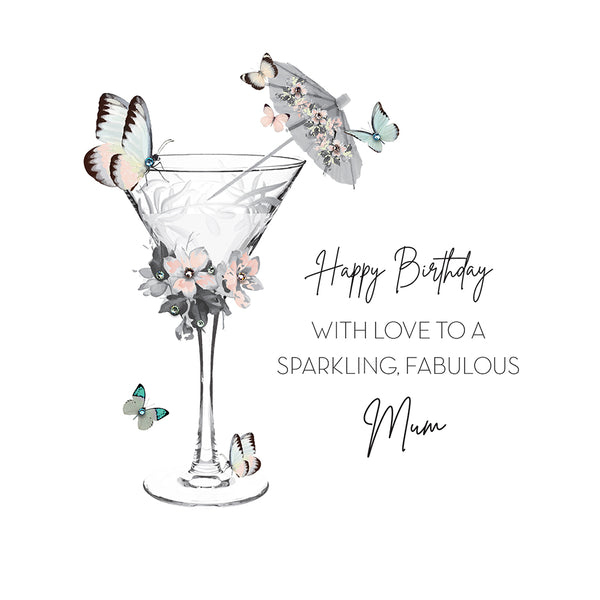 With Love to a Sparkling, Fabulous Mum (Cocktail)