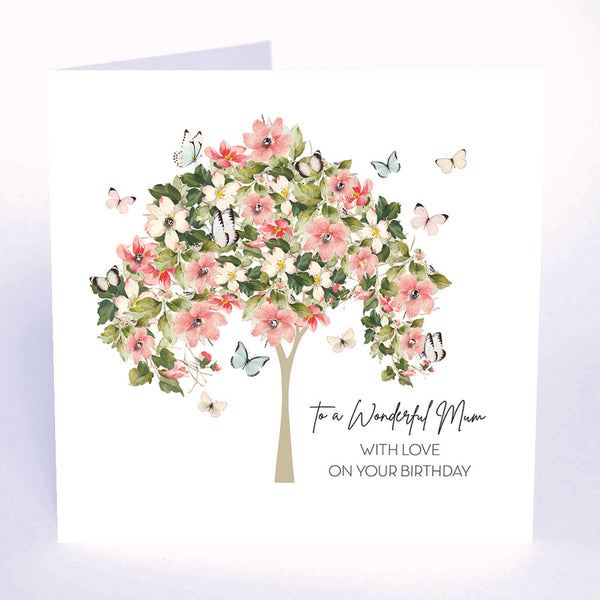 To a Wonderful Mum With Love (Tree)