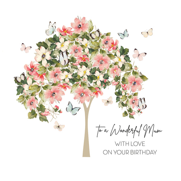 To a Wonderful Mum With Love (Tree)