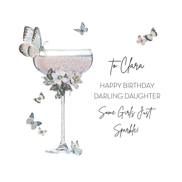 Happy Birthday Darling Daughter Some Girls Just Sparkle