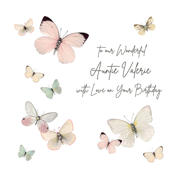 To Our Wonderful Auntie (Butterflies)