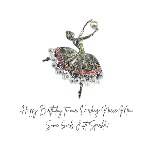 Happy Birthday to our Darling Niece (Ballerina)