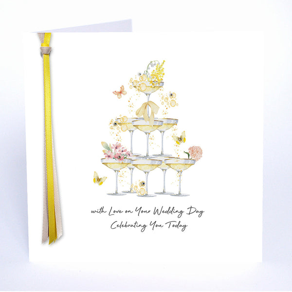 With Love On Your Wedding Day Celebrating You Today