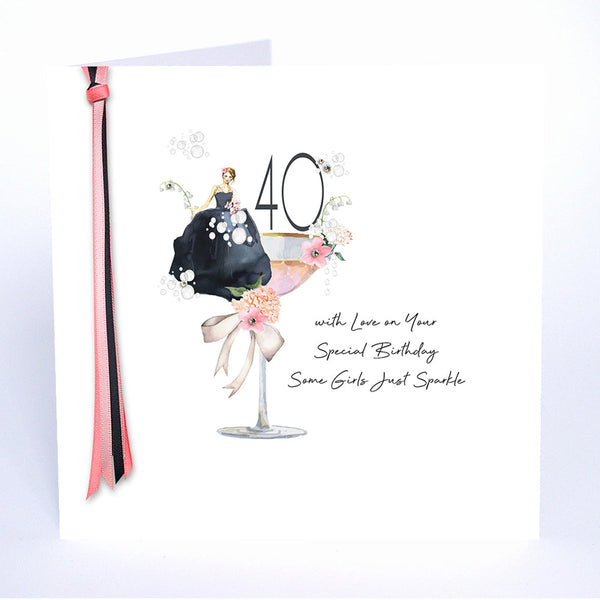 40 With Love On Your Special Birthday Some Girls Just Sparkle