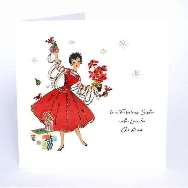 To a Fabulous Sister With Love For Christmas