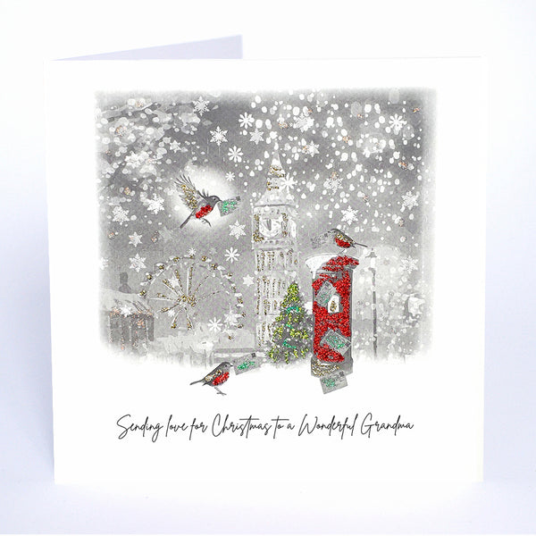 To a Wonderful Grandma, Sending Love for Christmas