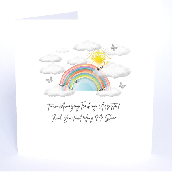 To an Amazing Teaching Assistant - Thank You for Helping Me Shine