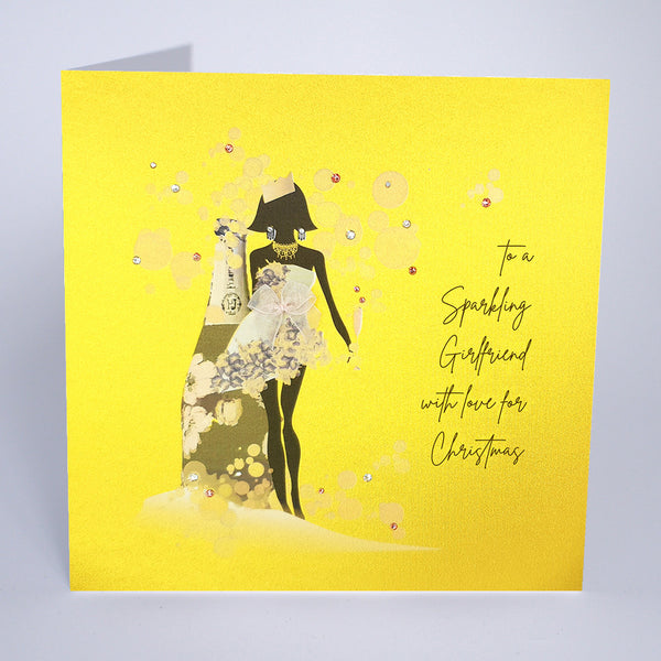 To a Sparkling Girlfriend With Love for Christmas