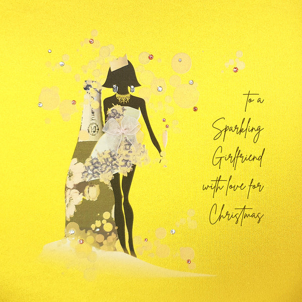 To a Sparkling Girlfriend With Love for Christmas