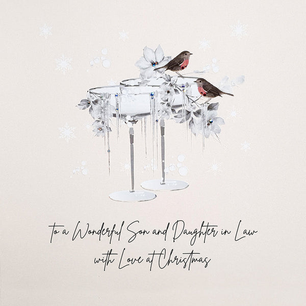 To a Wonderful Son and Daughter-In-Law