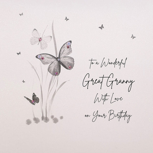 To a Wonderful Great Grandma, With Love on Your Birthday