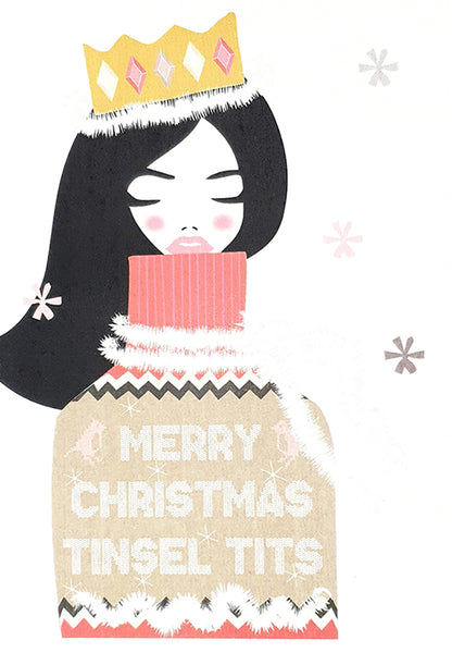 Merry Christmas Tinsel Tits / Walking in a Winter Wonderbra