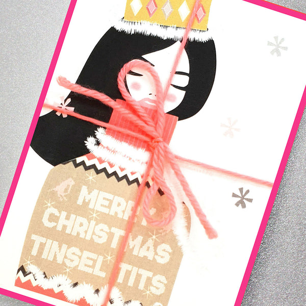 Merry Christmas Tinsel Tits / Walking in a Winter Wonderbra